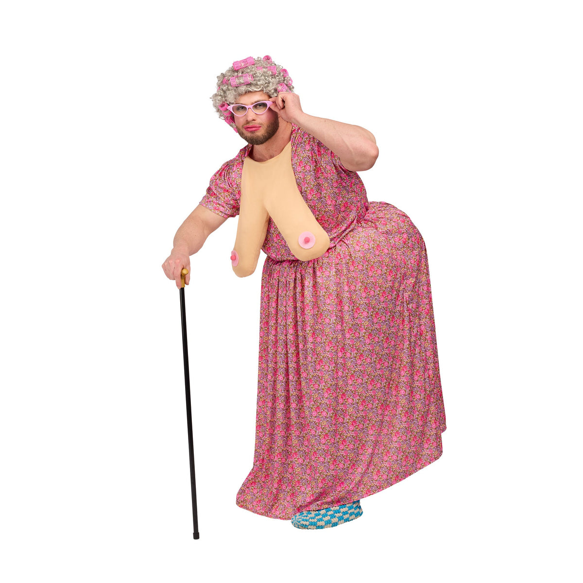 Sexy Granny Plus Size Costume for Adults