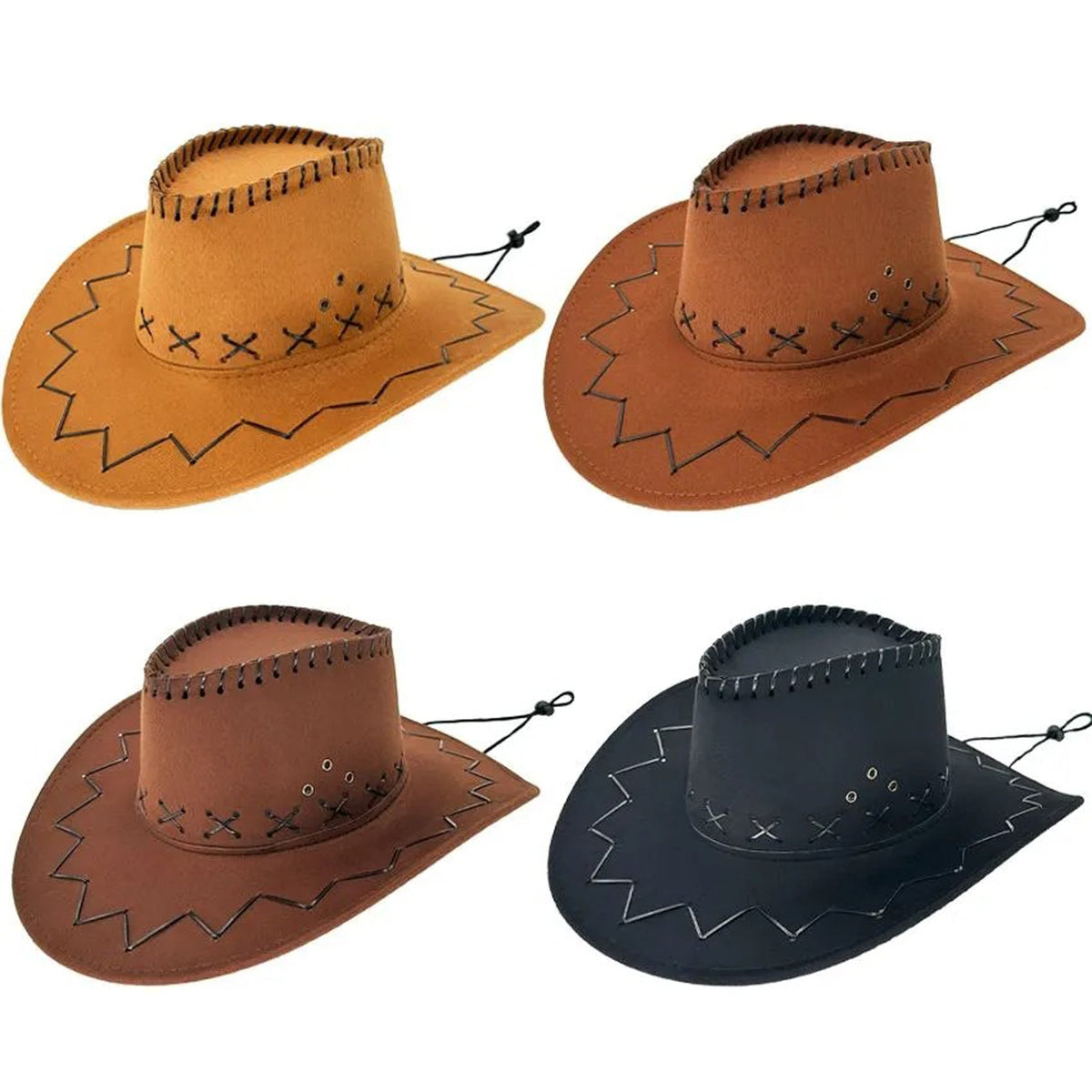 Cowboy hat for adults, Assortment, 1 Count