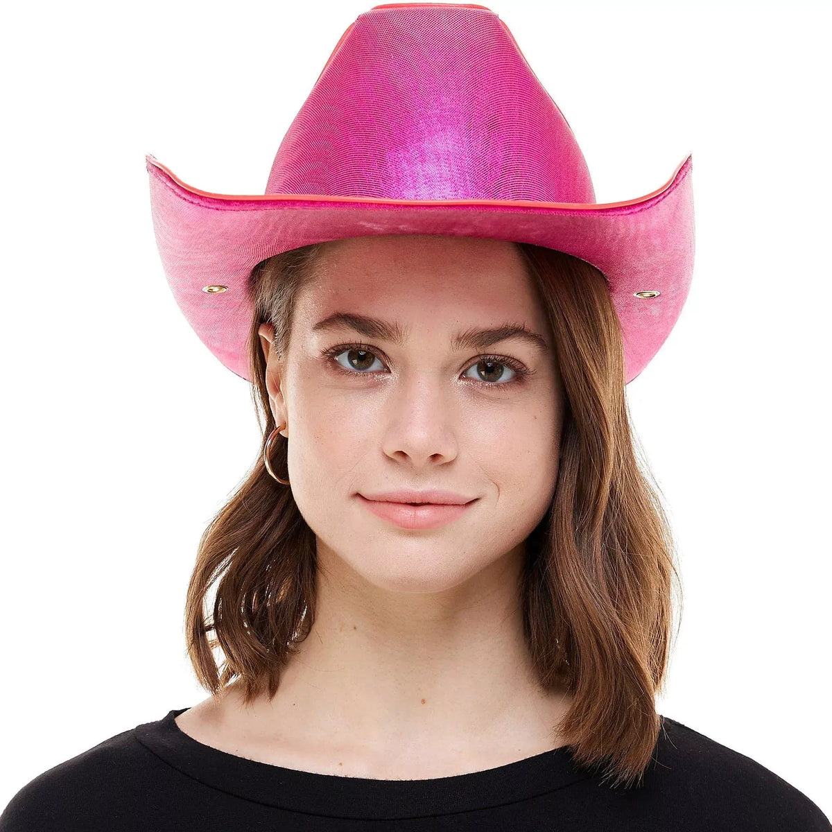 Pink Light-Up Cowboy Hat