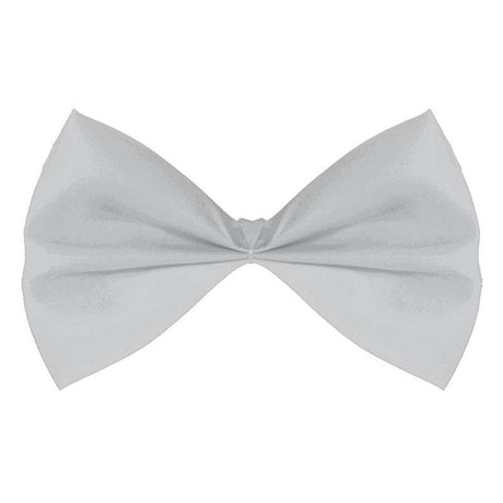 Buy Costume Accessories Silver bow tie sold at Party Expert