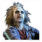 AMSCAN CA Halloween Beetlejuice Window Decoration, 1 Count