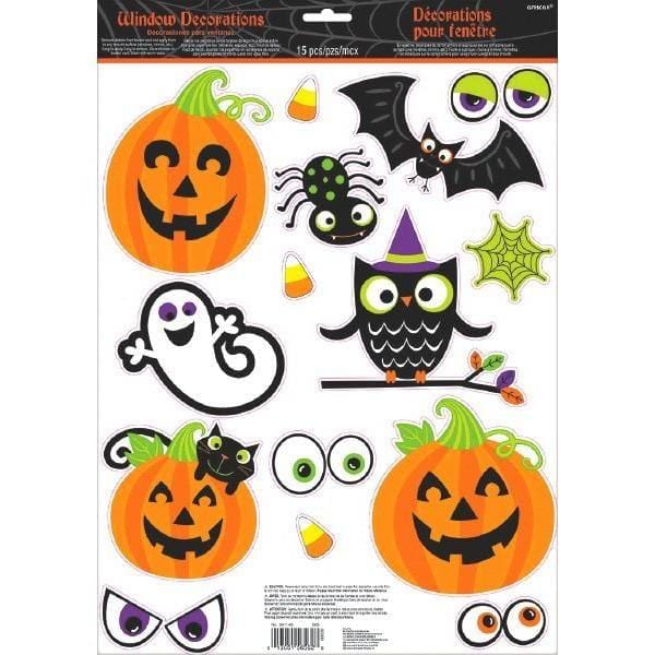Buy Halloween Halloween window decorations sold at Party Expert