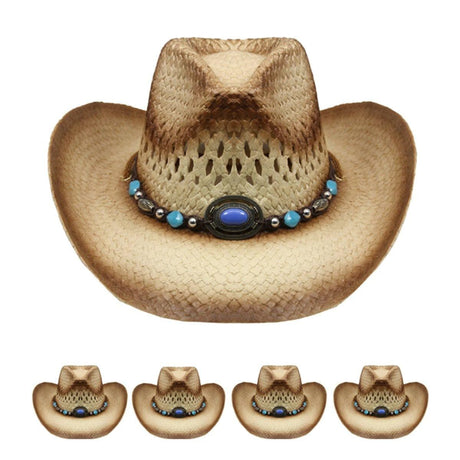 Buy Costume Accessories Beige cowboy hat for adults sold at Party Expert