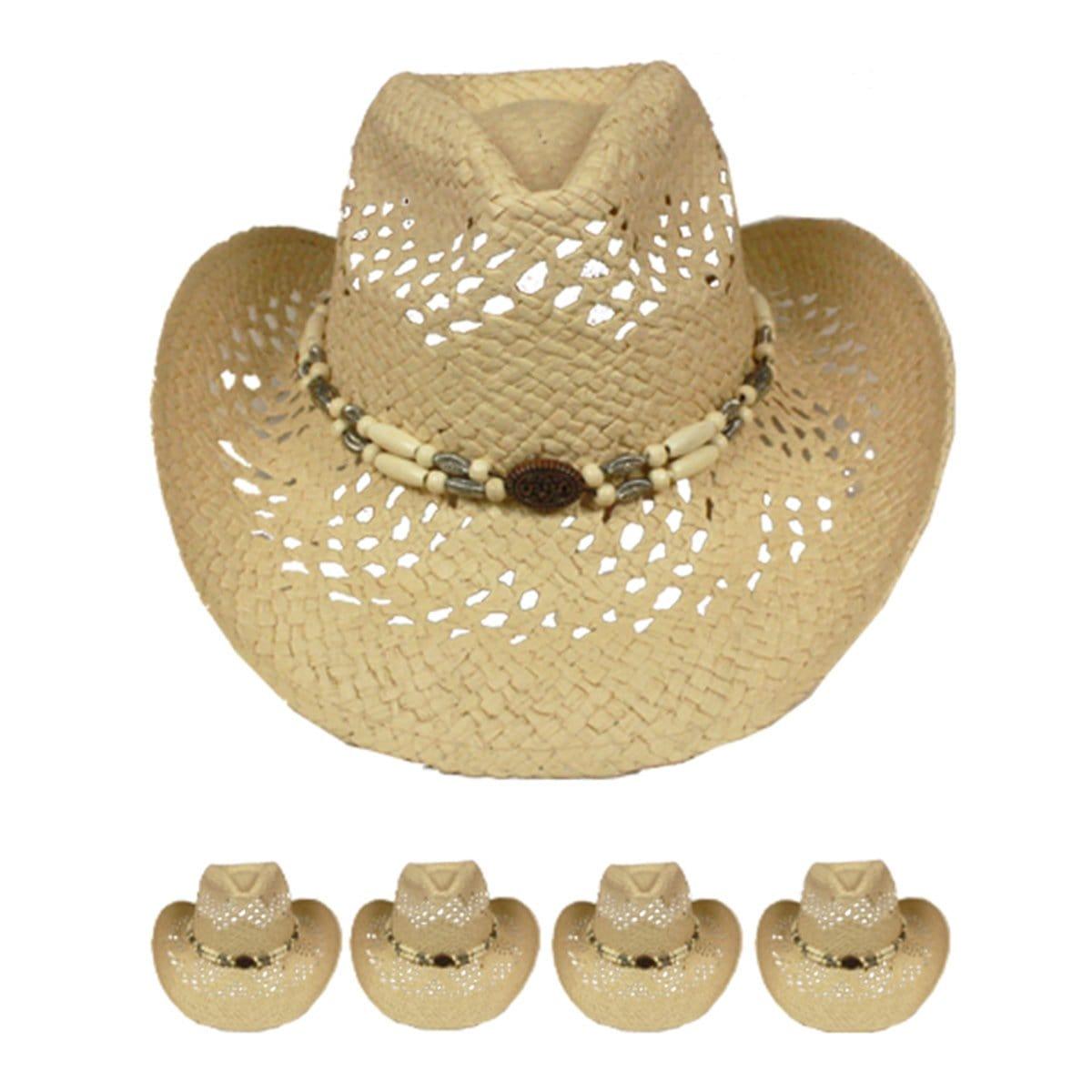 Buy Costume Accessories Beige cowboy hat for adults sold at Party Expert