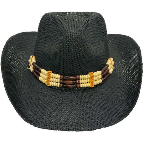 BUY4STORE Costume Accessories Black cowboy hat for adults 618608340