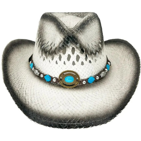 BUY4STORE Costume Accessories White cowboy hat for adults 410001278009