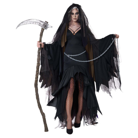 CALIFORNIA COSTUMES Costumes Drop Dead Gorgeous Reaper Costume for Adults