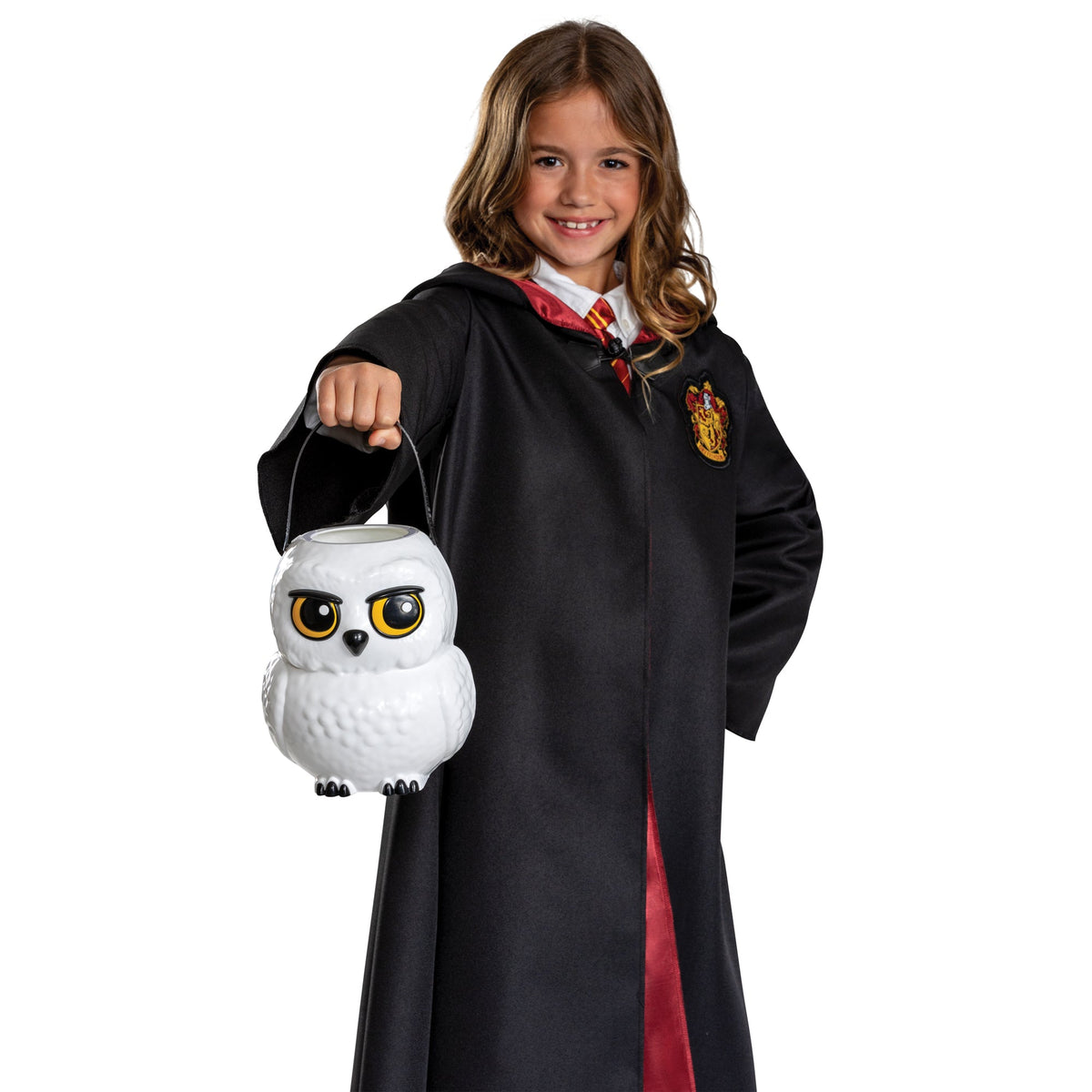 DISGUISE (TOY-SPORT) Costume Accessories Hedwig Treat Pail, Harry Potter, 7.75 x 6.6 x 6.9 Inches, 1 Count 192995166905