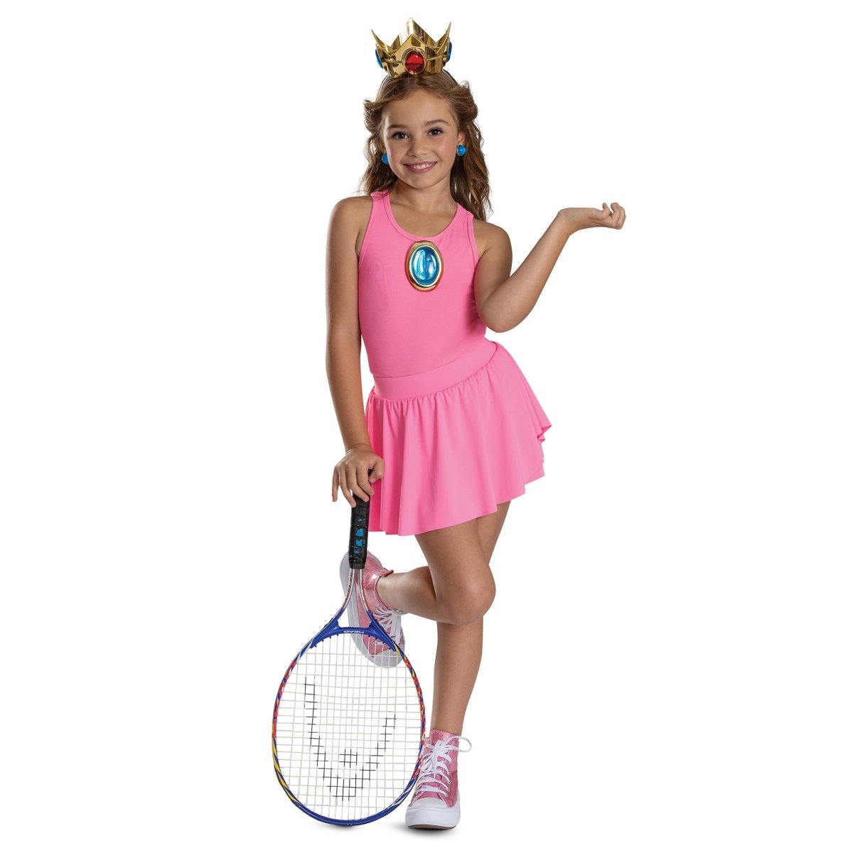 DISGUISE (TOY-SPORT) Costume Accessories Princess Peach Jewels Set, Super Mario Bros 192995264236