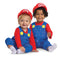 DISGUISE (TOY-SPORT) Costumes Nintendo Super Mario Bros Mario Costume for Babies, Red and Blue Jumpsuit