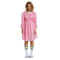 DISGUISE (TOY-SPORT) Costumes Stranger Things Eleven Deluxe Costume for Adults, Pink Dress with White Socks