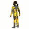 DISGUISE (TOY-SPORT) Costumes Transformers Bumblebee Muscle Jumpsuit Costume for Kids, Yellow Muscle Jumpsuit