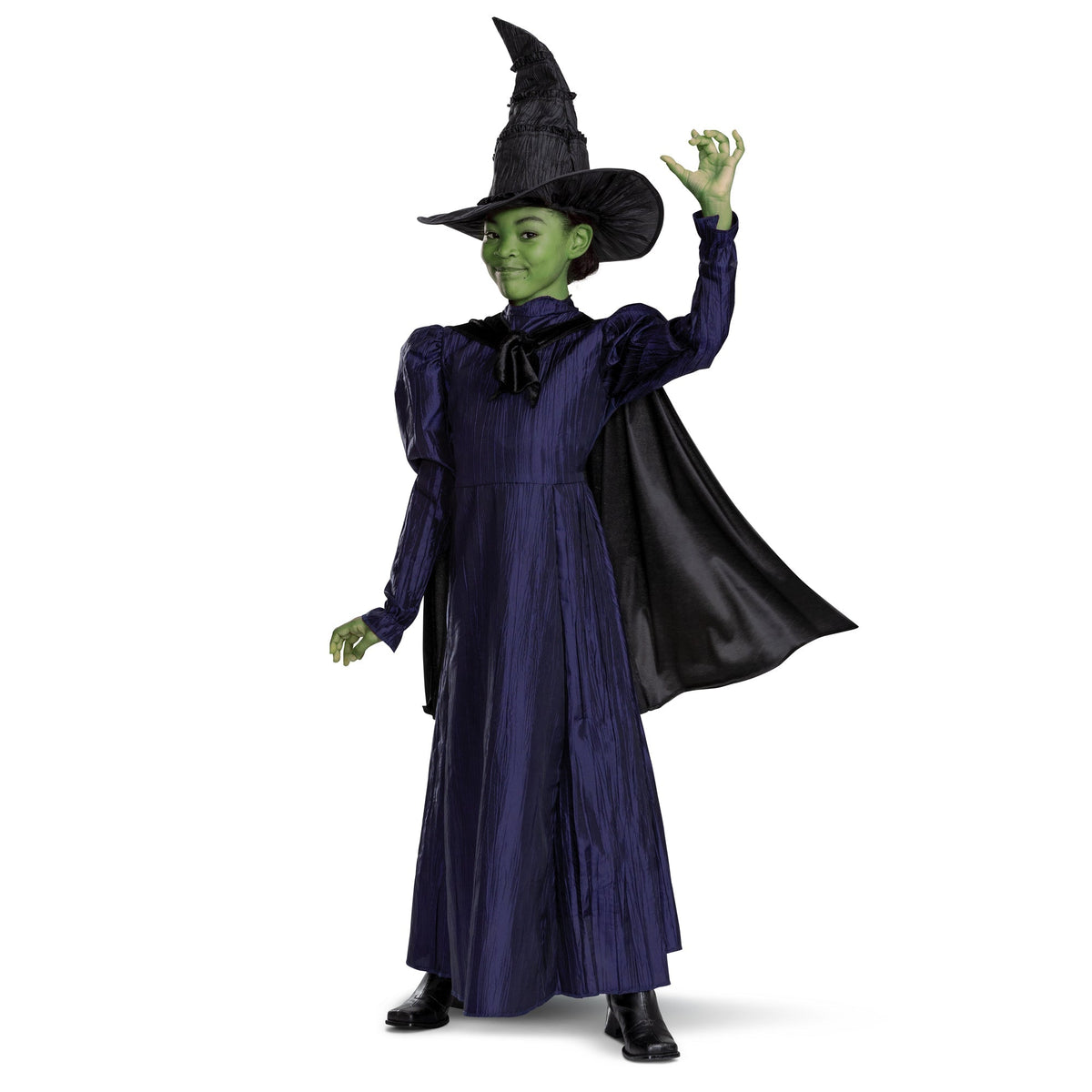 DISGUISE (TOY-SPORT) Costumes Wicked Elphaba Deluxe Costume for Kids, Purple Dress