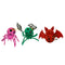 EXCLUSIVE CANDY & NOVELTY DISTRIBUTING LTD Impulse Buying Halloween Creepy Creatures Candy, Assorment, 1 count 60631930992