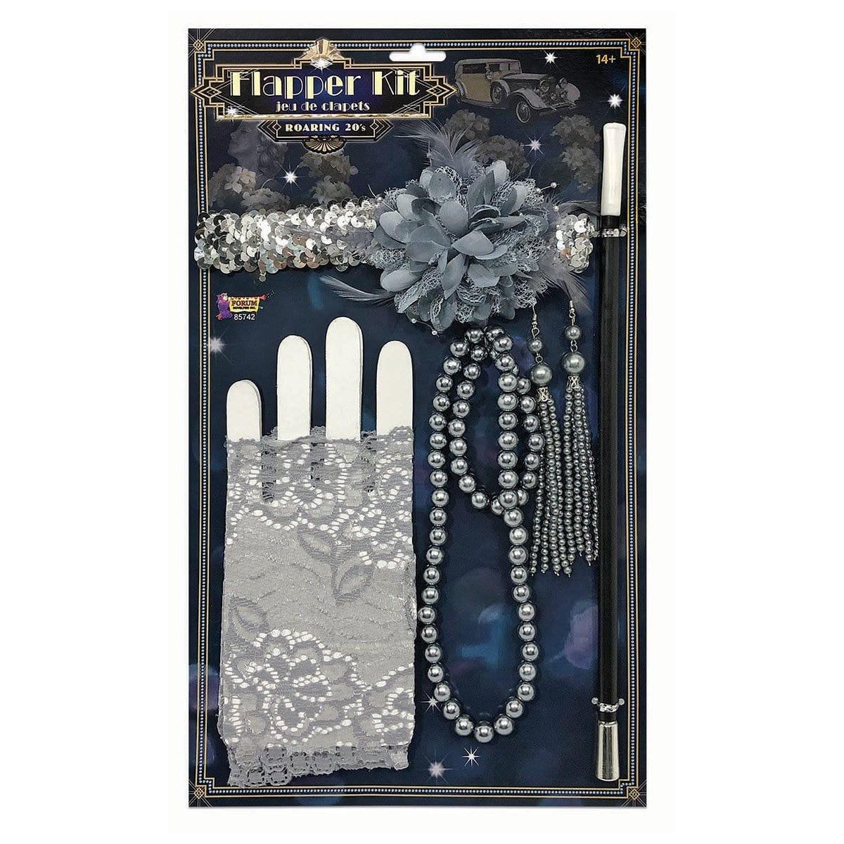 Buy Costume Accessories 20's flapper accessory kit for adults sold at Party Expert