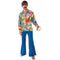 Buy Costume Accessories Hippie groovy gogo shirt for men sold at Party Expert