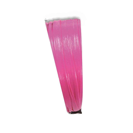 Buy Costume Accessories Wide neon pink headband for adults sold at Party Expert