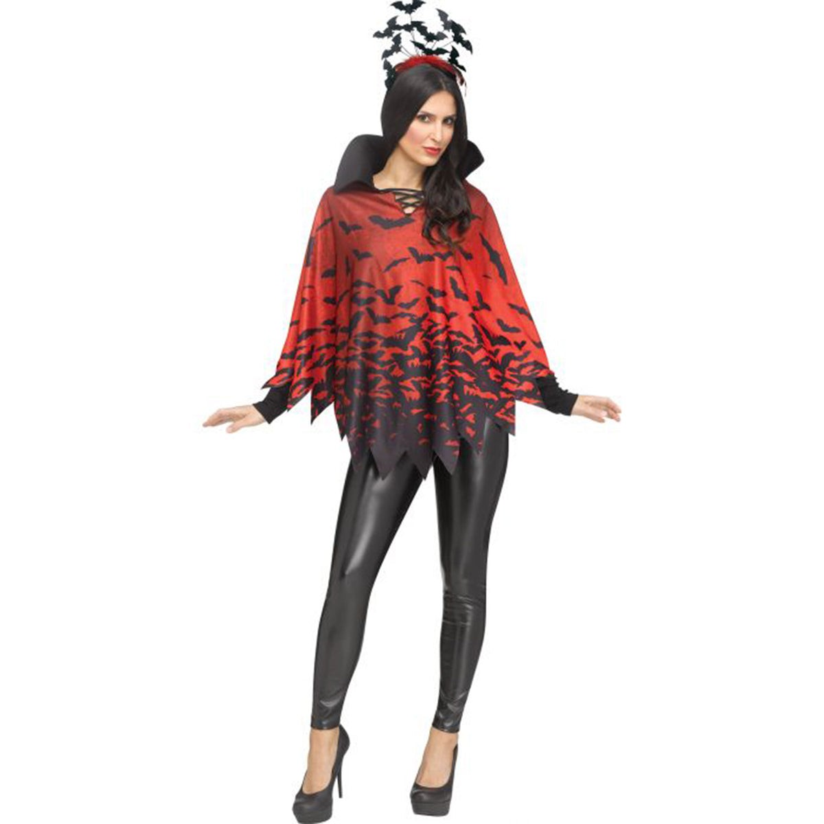 FUN WORLD Costume Accessories Vampire Poncho for Adults 071765127899