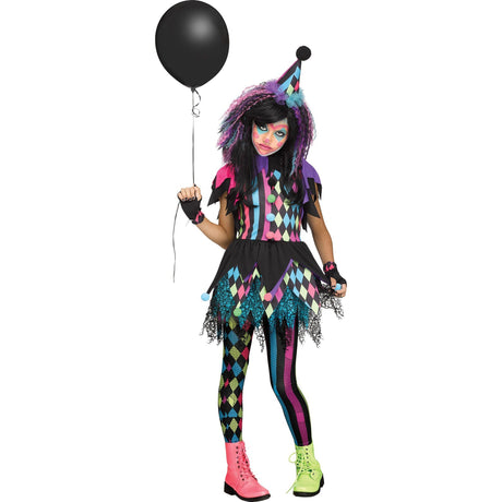 FUN WORLD Costumes Twisted Circus Costume for Kids