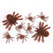 FUN WORLD Halloween Fuzzy Spider Family, Assortment, 1 Count 71765072137