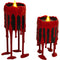 FUN WORLD Lights/special Fx Light Up Dripping Illusion Red Candle, 1 count 71765171892