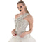 HALLOWEEN COSTUME CO. Costume Accessories White Haunted Bony Corset Top for Adults