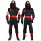 HALLOWEEN COSTUME CO. Costumes Ninja Blood Dragon Assassin Costume for Adults, Black and Red Shirt 192937396551