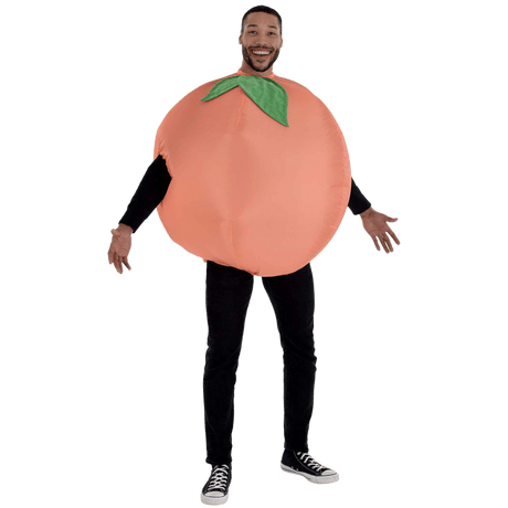 HALLOWEEN COSTUME CO. Costumes Peach Inflatable Costume for Adults 192937458198