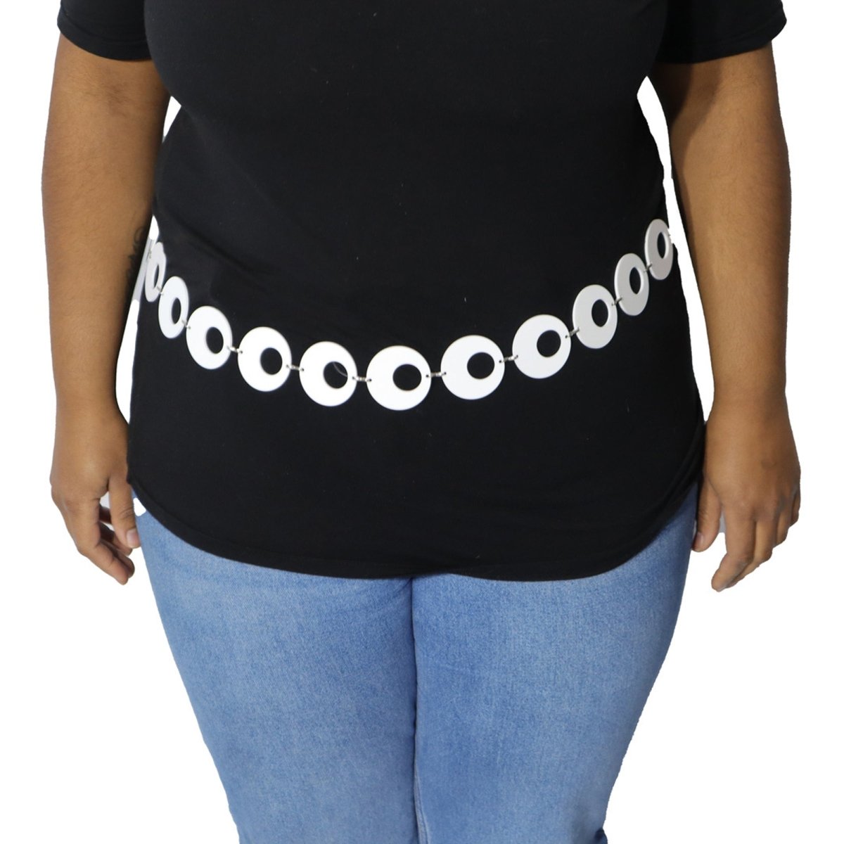 HMS NOUVEAUTE LTEE Costume Accessories Disco Belt, 44 Inches, for Adults 57543466770