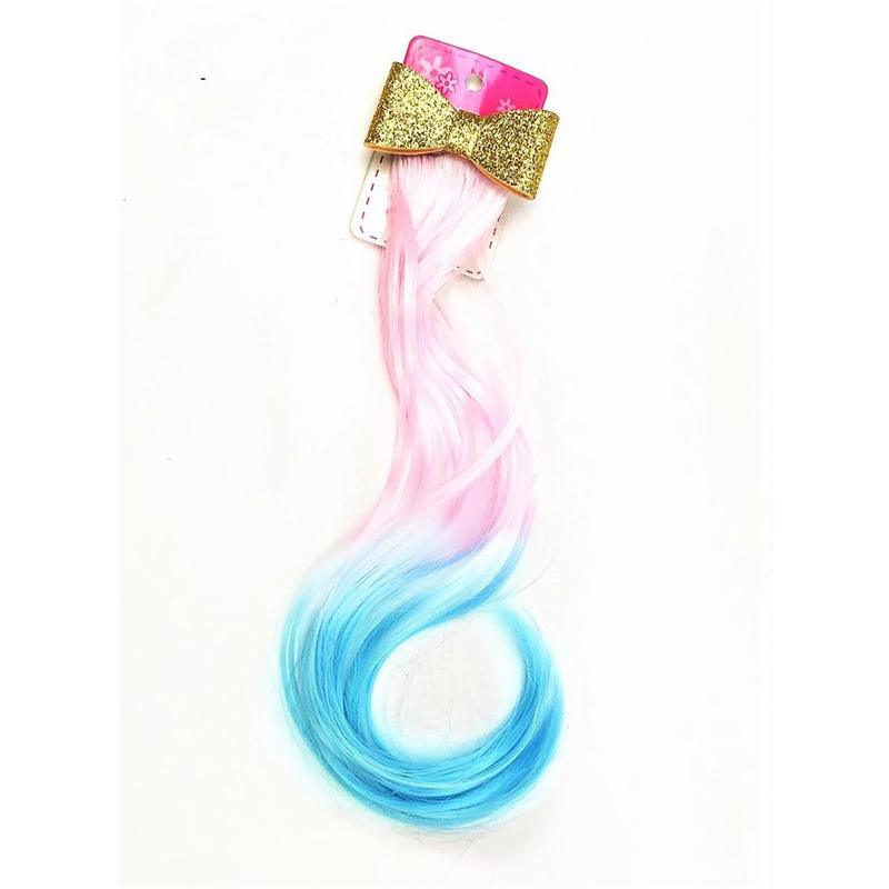 Buy Costume Accessories Unicorn Hair Extension With Clip for Kids sold at Party Expert