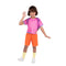 JAZWARES Costumes Dora Deluxe Costume for Toddlers 191726794318