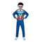 JAZWARES Costumes Sam Wilson Captain America Costume for Kids, Marvel, Jumpsuit and Headpiece