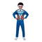 JAZWARES Costumes Sam Wilson Captain America Costume for Kids, Marvel, Jumpsuit and Headpiece