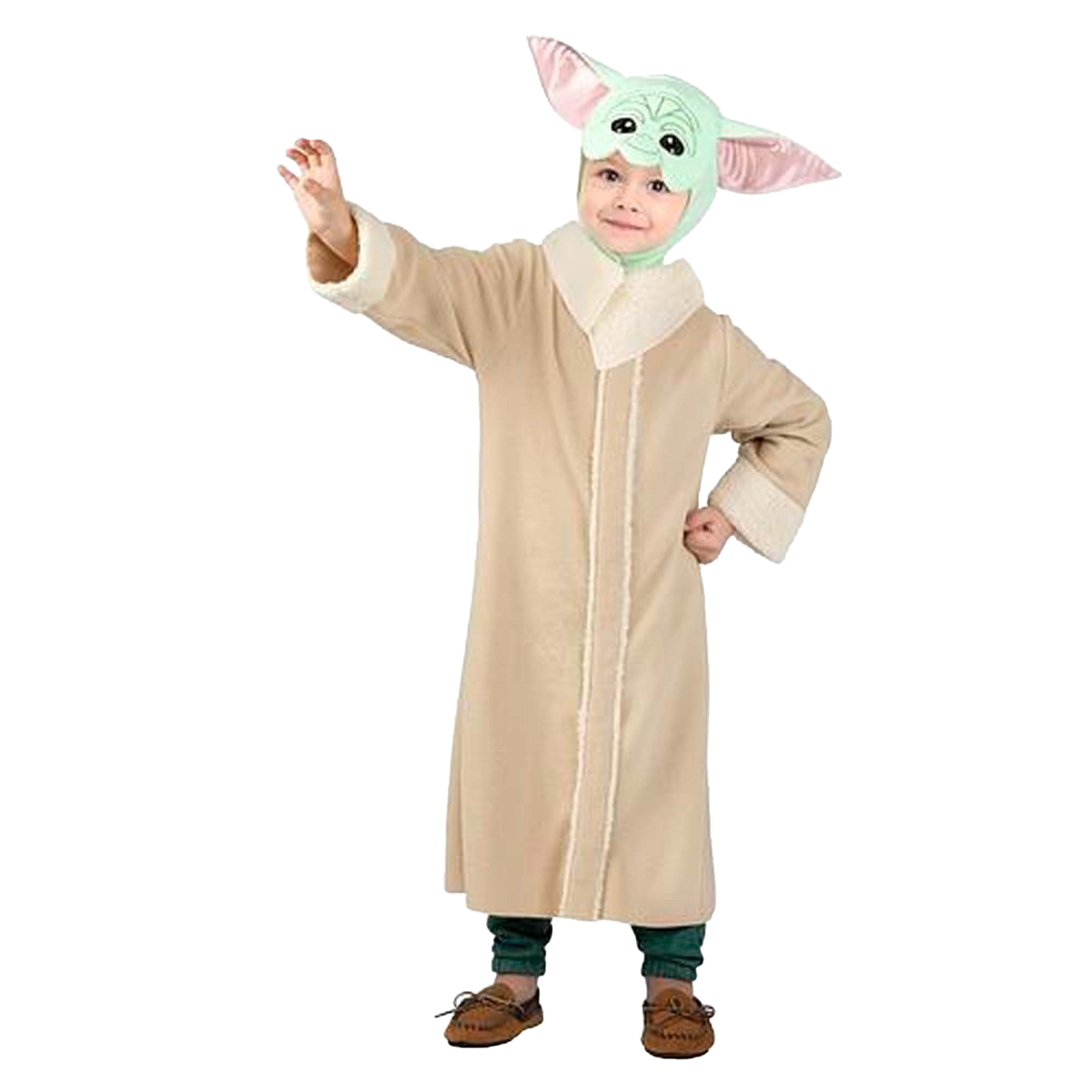 JAZWARES Costumes Star Wars Grogu Costume for Toddlers, Jumpsuit and Headpiece 191726458029