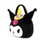 JAZWARES Halloween Kuromi Plush Treat Pail, Hello Kitty, 1 Count 191726804550