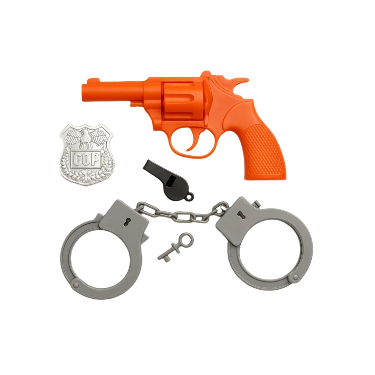 JIANGXI PANS ANIMATION CULTURE CREATIVE CO.,LTD Costume Accessories Police Accessory Set, 5 Count 810120718408