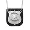 JIANGXI PANS ANIMATION CULTURE CREATIVE CO.,LTD Costume Accessories Police Badge with Chain, 1 Count 810120718439