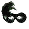 Buy Costume Accessories Black venetian mask with rhinestones and feathers sold at Party Expert