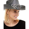 KBW GLOBAL CORP Costume Accessories Bride Grey Cowboy Hat, 1 Count