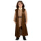 KROEGER Costumes Star Wars Obi-Wan Qualux Costume for Kids, Brown Hooded Robe