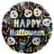LE GROUPE BLC INTL INC Balloons Bare Bones Round Foil Balloon, 18 Inches, 1 Count 26635479356