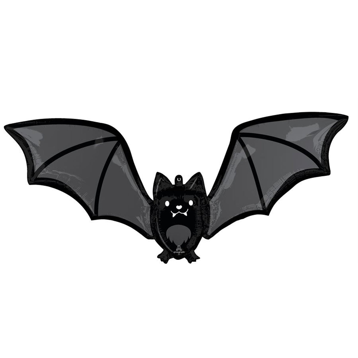 LE GROUPE BLC INTL INC Balloons Batty Bat Supershape Foil Balloon, 30 Inches, 1 Count 26635467001