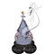 LE GROUPE BLC INTL INC Balloons Nightmare Before Christmas, Zero, Airloonz Standing Air-Filled Balloon, 33 Inches, 1 Count 26635493161