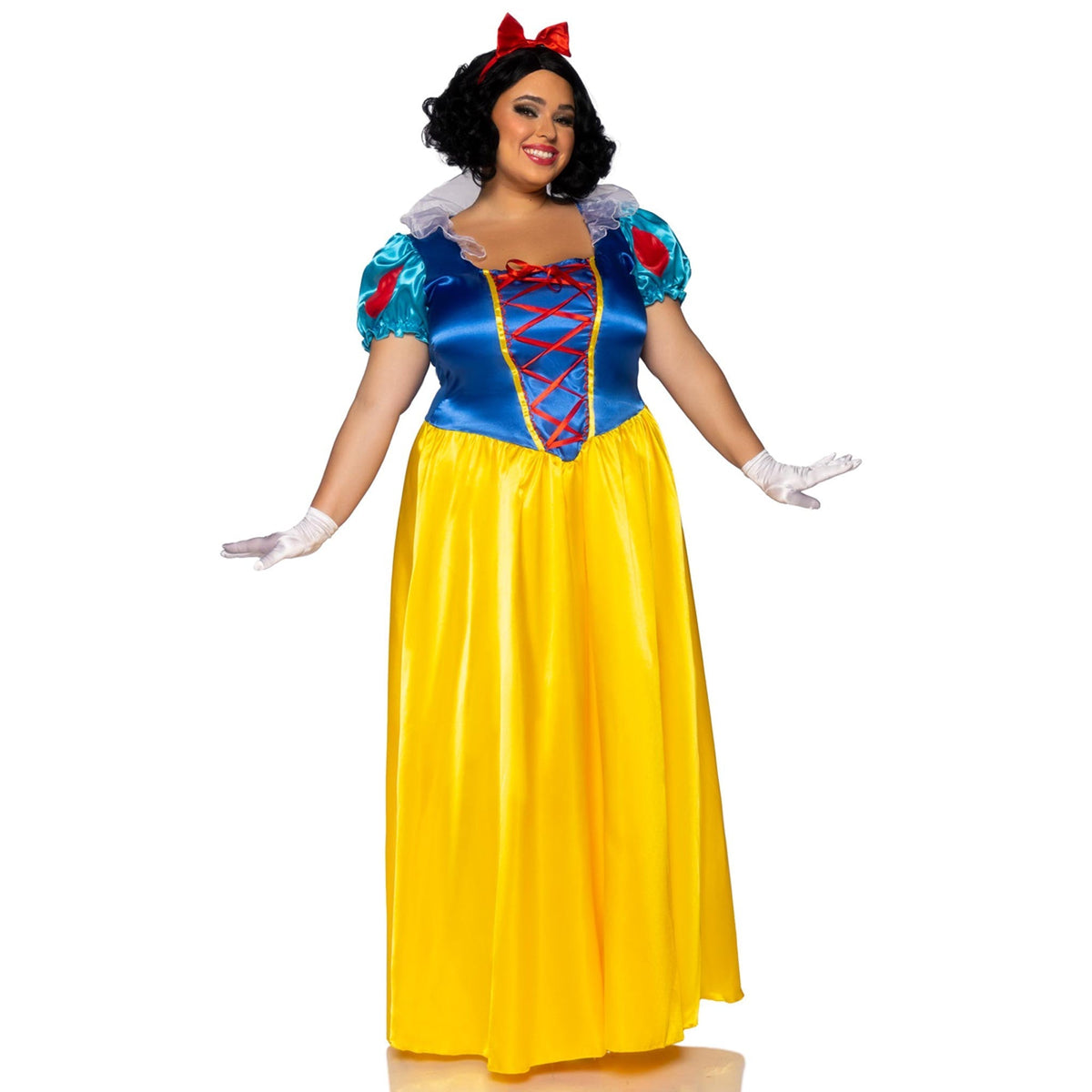 LEG AVENUE/SKU DISTRIBUTORS INC Costumes Fairy Tale Snow White Plus Size Costume for Adults, Long Dress