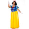 LEG AVENUE/SKU DISTRIBUTORS INC Costumes Fairy Tale Snow White Plus Size Costume for Adults, Long Dress