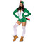 LEG AVENUE/SKU DISTRIBUTORS INC Costumes Super Dino Sexy Costume for Adults, Green Romper