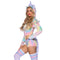 LEG AVENUE/SKU DISTRIBUTORS INC Costumes Ultra Soft Unicorn Sexy Costume for Adults, Pastel Romper