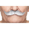 MUSTACHES Costume Accessories Grey and White Handlebar Mustache, 1 Count 4779037232437