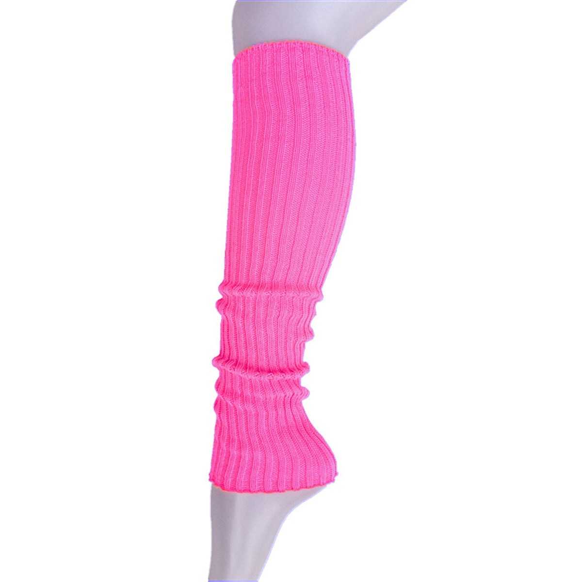 NINGBO NIKO IMP & EXP CO., LTD. Costume Accessories Neon Pink Leg Warmers for Adults 840482504753