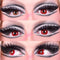 PRIMAL CONTACT LENSES Costume Accessories PRIMAL® Evil Eyes - Red Coloured Contact Lenses, 3 months usage 628153228074